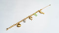 Golden Coastal Charm Bracelet