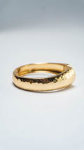 Golden Hammered Classic Bracelets