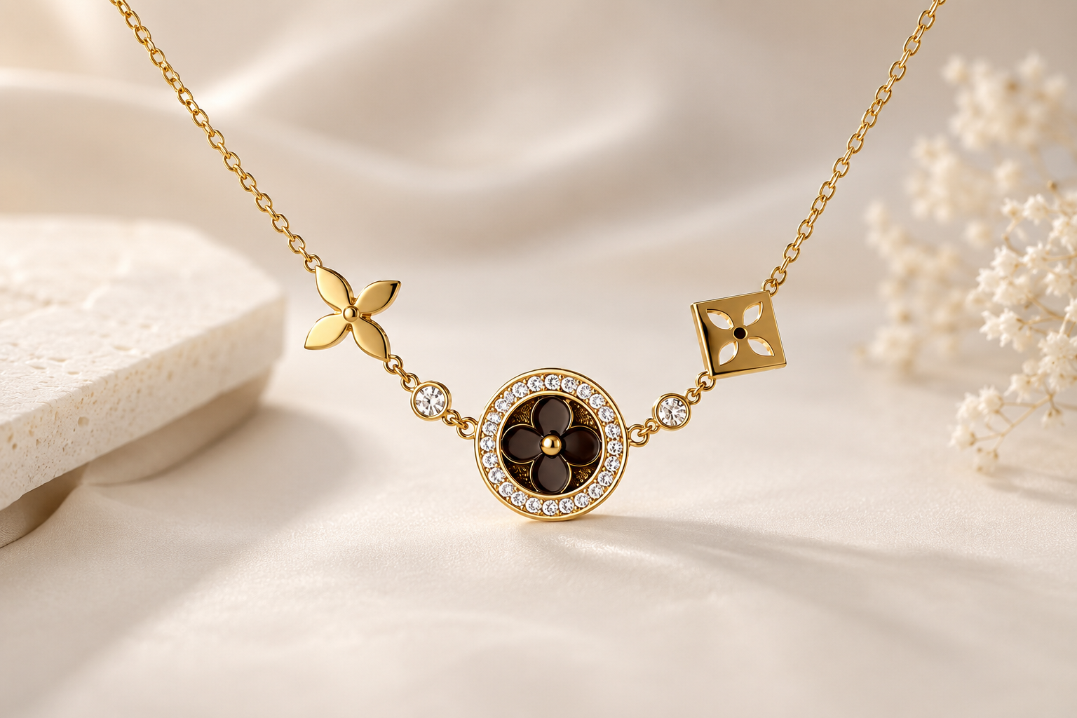 Celeste Charm Pendant Necklace